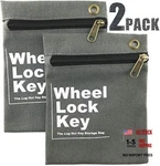Srrb (2PACK) Wheel Lock Key Storage Pouch, Canvas. Fixed Price $20.99.