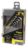 Wheeler 45PC Sae Metric Hex Torx Key Set Gunsmith Repair Tool Kit Casexl. Fixed Price $67.99.