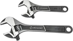 Crescent Piece Wide Jaw Adjustable Wrench Set 6" & 10" ATWJ2610VS. Fixed Price $50.51.