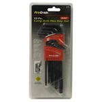 Allied 85339 13-PIECE Long Arm Ball End Sae Hex Key Set With Color Coded Index. Fixed Price $22.36.