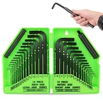 Swanlake 32PCS Hex Key Set, Allen Wrench Inch/metric MM(0.7MM-10MM) SAE(0.... Fixed Price $21.29.