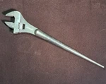 Adjustable Spud Wrench Kobalt Construction 15-1/2 1/2" Tool. Fixed Price $33.00.