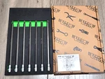 Vim 1/4" 7PC 6" Extra Long Ball Torx Bit Driver Socket Set T10-T40 #BTXL400. Fixed Price $79.04.