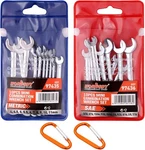 Horusdy 20-PIECE Mini Wrench Set, Small Metric And Sae Combinat. Fixed Price $29.65.