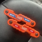 Klein Tools Compact Folding Hex Set 17 Heavy Duty Rust Resistant Design. Fixed Price $20.00.
