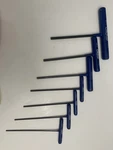 Chesco T-handle Hex Key Wrench 7 Pc. Set Inch Sizes Made The U.s.a.. Fixed Price $35.00.