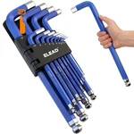 Elead Jumbo Hex Key Allen Wrench Set 13-PIECE Metric Kit, Blue. Fixed Price $72.49.