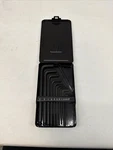 10933 Bondhus 13 Pc .050"-3/8" Long-arm Hex Key Ball End Wrench Set Metal Case. Fixed Price $22.99.