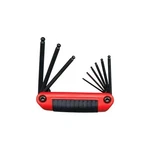 Eklind 25919 Ergo-fold Fold-up Ball-hex Allen Wrench 9PC Set Sae Inch Sizes.... Fixed Price $19.32.