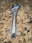 Vintage Stanley Tools 87-367, 150MM 6IN Adjustable Wrench. Fixed Price $7.99.
