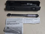 Pittsburgh Pro Click Type Torque Wrench In Case Item 61277 - 1/4" Socket Drive. Fixed Price $24.95.