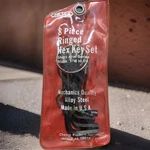 CHESCO-75501 8 Piece Sae Ringed Hex Key Set Black. Short Arm 1/16-1/4. Fixed Price $8.99.