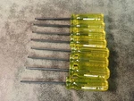 (8 Pack) Bondhus 10608 9/64" Hex Ball End Screwdriver (BN39). Fixed Price $31.99.