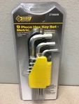 Steel Grip Metric L-handle Hex Key Set 9 Pc. Fixed Price $7.43.
