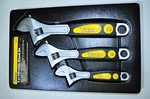Adjustable Wrench 6",8",10" 3 Pcs Set With In/mm Scale On Each Side Titan. Fixed Price $39.50.