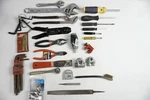 Miscellaneous Tool Lot - Straight Screw Driver Crescent Wrench Allen Pliers. Fixed Price $22.26.