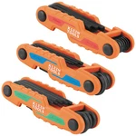 Klein Tools 70543 Compact Folding Hex Set, 25-KEY, Sae, Metric Torx, 3-PIECE. Fixed Price $32.98.