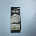 Vintage Tool Guide Sturtevant Co Engine Torque Specifications 1956 Book Wrench. Fixed Price $8.99.