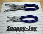 Snap-on Usa New Dark Purple 2PC Ring Plier Lot Set SRPC9090A & SRPC7045. Fixed Price $59.99.