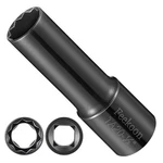 Feekoon 10 Spline Lug Nut Key Replacement For TA20-1/2, Compatible With Black. Fixed Price $15.73.