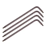 4PACK T8 Tamper Proof Torx Star Key Bit Wrench L-shape 3.15" Long Arm S2 Steel. Fixed Price $11.62.