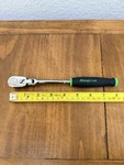 Snap-on Tools Usa THLF72 Green 1/4" Drive Flex Head Ratchet Soft Grip New. Fixed Price $155.00.