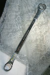 Pittsburgh Double End Box Wrench Hitch Ball - Chrome 18" Tool. Fixed Price $8.81.