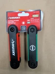 Husky Ball End Folding Hex Key (9-PIECES Sae And 8-PIECES Mm). Fixed Price $20.00.