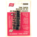Tamper Resistant Torx Bit Set -- Lisle 26000. Fixed Price $16.95.