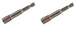 Malco Magnetic Hex Driver Long Bit 1/4" (50PG) New Lot Of 2. Fixed Price $17.77.