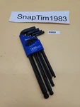 Eklind 13609 Piece Metric Ball-end Hex Key Set 1.5MM 10MM. Fixed Price $20.99.