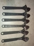 Blue Point GAJ15A Adjustable Wrench Set Inch. Fixed Price $200.00.