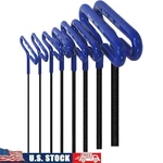 Cushion Grip Hex T-key Allen Wrench Set 8PC Metric 2-10 Hardening Steel Tools. Fixed Price $30.86.