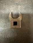 Crows Foot Wrench, 13/16, Usa, Open Style. 3/8 Drive, Nos.. Fixed Price $15.00.