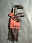 Craftsman Ball End Hex Keys 13 Pc Sae 46754 Vintage Made Usa!. Fixed Price $18.95.