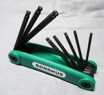 Bondhus 8-PIECE Ball-star Fold-up Key Set Protanium Proguard Made In Usa 11432. Fixed Price $16.93.