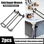 Multifunctional Sink Wrench Set, 2-PACK Basin And Faucet Tool With Fou.... Fixed Price $8.19.