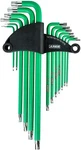 Ares 70166-13-PIECE Extra Long Arm Star Key Wrench Set Chrome Finish With G.... Fixed Price $25.00.