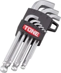 Tone Ball Point Hex Key Wrench Set L-type With Holder BS900S Tools Japan. Fixed Price $58.99.