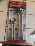 Crescent Adjustable Wrench Set 2-PIECE. Fixed Price $22.00.