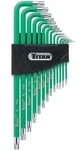 Titan Tools 12715 Extra-long Arm Tamper Resistant Star Key Set 13 Pi. Fixed Price $35.29.