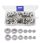 Binifimux 70PCS Hexagon Serrated Flange Nuts Assortment KIT7 Sizes 304 Stainl.... Fixed Price $22.89.