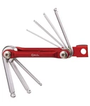 7 Piece Metric Folding Wobble Hex Key Wrench Set. Fixed Price $17.85.