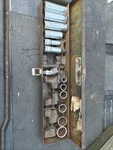 Sk Tools Usa Ugly Metal Box And Sae Sockets 13PCS 3/8 Drive See Pics. Fixed Price $30.00.