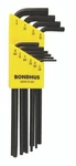Bondhus 12138, Set 10 Hex L-wrenches (1/16-1/4") Long. Fixed Price $11.20.