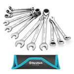 Duratech Flex-head Ratcheting Wrench Set, Combination 12-PIECE Metric, Silver. Fixed Price $71.35.