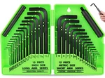 Swanlake 32PCS Hex Key Set Allen Wrench Inch/metric MM0.7MM10MM SAE0.028". Fixed Price $19.18.