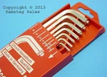 Amf Germany 44867 Metric Hex Key Set With Pilot Tip Sold By Samstag Sales. Fixed Price $33.99.