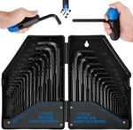 Disen 30 Pcs Upgraded Magnetic Hex Key Allen Wrench Set, Metric (0.7-10 Mm) And. Fixed Price $30.98.