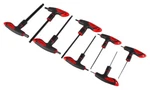 New Mintcraft 8 Pc Deluxe Handle Sae Ball End Hex Wrench Set 9391749. Fixed Price $14.99.